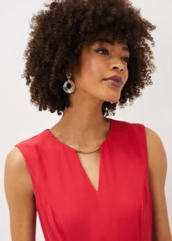 Jayne Belted Panelled Dress -Floral Und Chic 200160666 04 jayne belted panelled dress