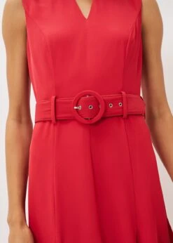 Jayne Belted Panelled Dress -Floral Und Chic 200160666 05 jayne belted panelled dress