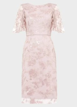 Harlow Sequin Lace Dress -Floral Und Chic 205070994 99 harlow sequin lace dress