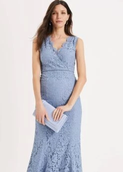 Paola Lace Fishtail Dress -Floral Und Chic 205327198 03 paola lace fishtail dress