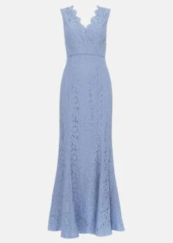 Paola Lace Fishtail Dress -Floral Und Chic 205327198 99 paola lace fishtail dress