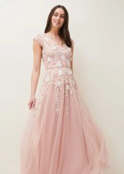 Henriette Flower Maxi Dress -Floral Und Chic 206231319 03 henriette flower maxi dress