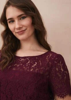 Kiera Lace Tulle Maxi Dress 13 Kiera Lace Tulle Maxi Dress -Floral Und Chic 208727720 05 kiera lace tulle maxi dress