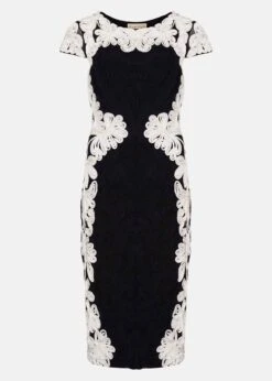 Nori Tapework Lace Fitted Dress -Floral Und Chic 208730287 99 nori tapework lace fitted dress