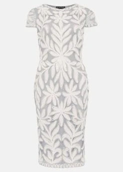 Isobel Tapework Lace Fitted Dress -Floral Und Chic 208933927 99 isobel tapework lace fitted dress