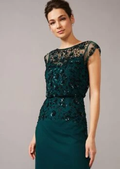 Elan Sequinned Dress -Floral Und Chic 209147452 04 elan sequinned dress