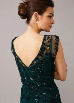 Elan Sequinned Dress -Floral Und Chic 209147452 05 elan sequinned dress