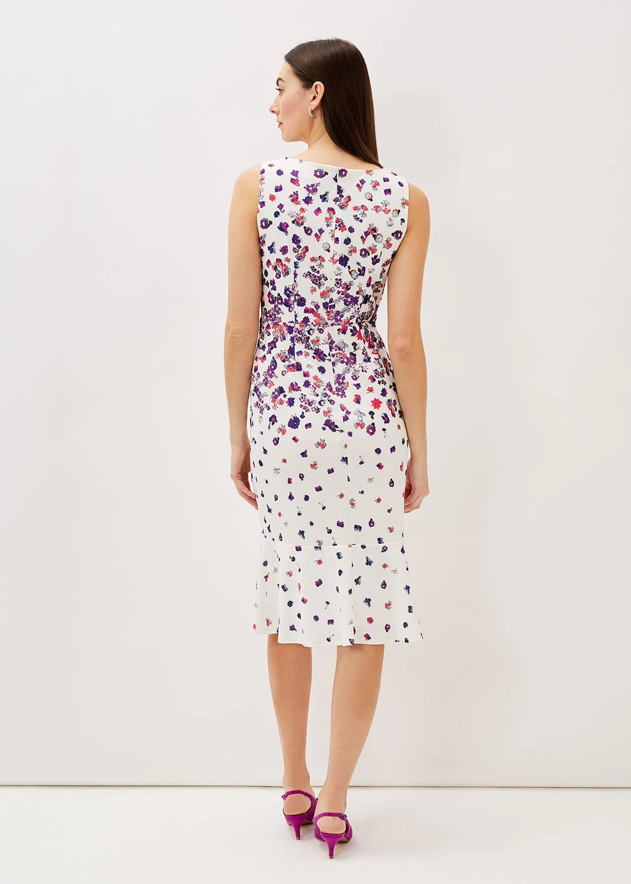 Dahlia Ditsy Floral Fitted Dress 4 Dahlia Ditsy Floral Fitted Dress – Bild 2