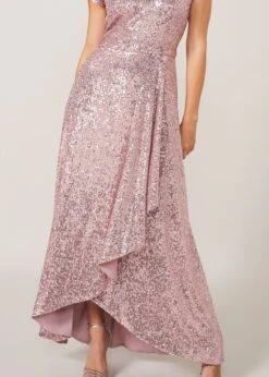 Kendra Sequin Maxi Dress -Floral Und Chic 220033122 05 kendra sequin maxi dress
