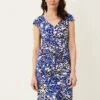 Arielle Contrast Print Jersey Dress -Floral Und Chic 220051025 01 arielle contrast print jersey dress