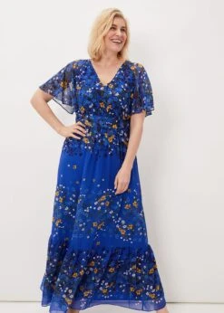 Georgie Tiered Maxi Dress -Floral Und Chic 220090041 03 georgie tiered maxi dress