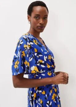 Jayla Floral Printed Dress -Floral Und Chic 220188095 04 jayla floral printed dress