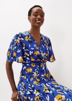 Jayla Floral Printed Dress -Floral Und Chic 220188095 05 jayla floral printed dress