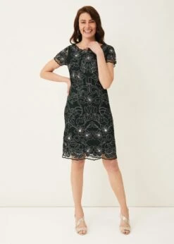 Nessa Embroidered Dress -Floral Und Chic 220205096 03 nessa embroidered dress