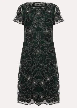 Nessa Embroidered Dress -Floral Und Chic 220205096 99 nessa embroidered dress