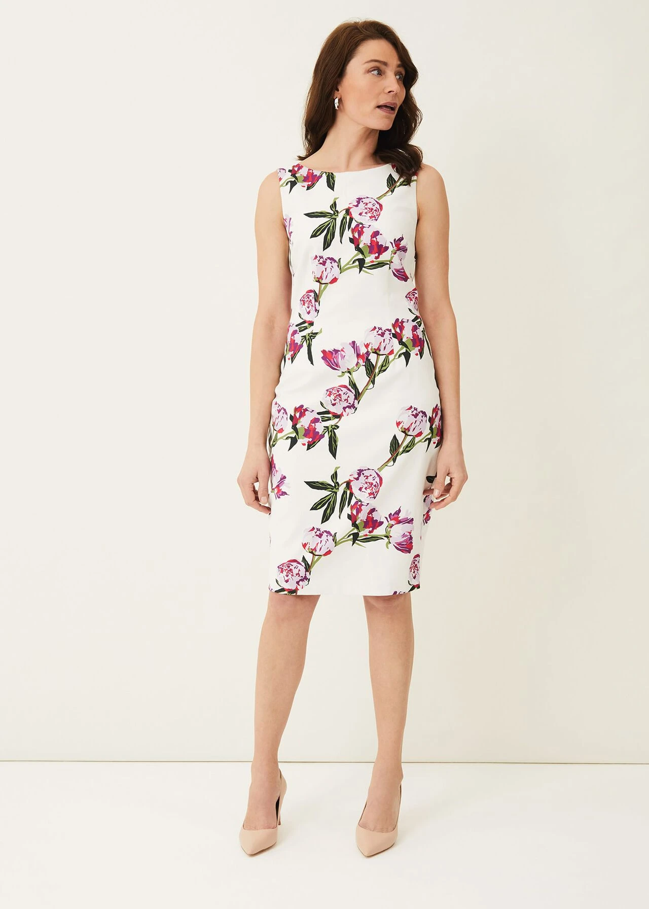 Rochella Peony Print Dress 5 Rochella Peony Print Dress – Bild 3