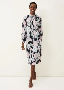 Ella Floral Print Dress