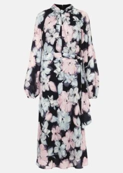 Ella Floral Print Dress -Floral Und Chic 220348466 99 ella floral print dress