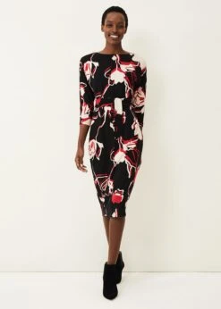 Jetta Marble Print Dress 10 Jetta Marble Print Dress -Floral Und Chic 220386050 03 jetta marble print dress