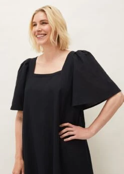 Claria Linen Midi Dress -Floral Und Chic 220453050 04 claria linen midi dress