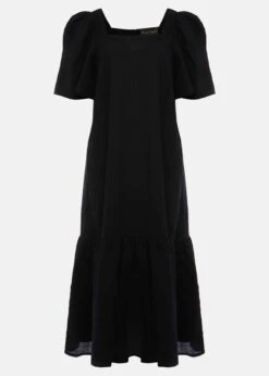 Claria Linen Midi Dress -Floral Und Chic 220453050 99 claria linen midi dress