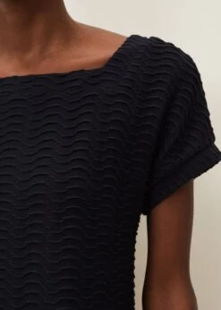 Starla Textured Tunic Dress -Floral Und Chic 220457351 05 starla textured tunic dress