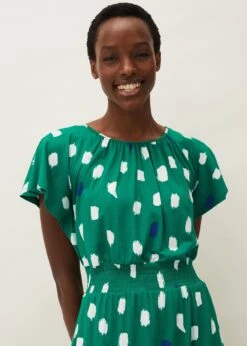 Pia Spot Dress -Floral Und Chic 220464693 04 pia spot dress