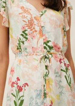 Remee Floral Shirt Dress -Floral Und Chic 220467939 05 remee floral shirt dress