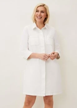 Katie Denim Dress -Floral Und Chic 220486383 03 katie denim dress