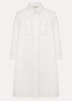 Katie Denim Dress -Floral Und Chic 220486383 99 katie denim dress