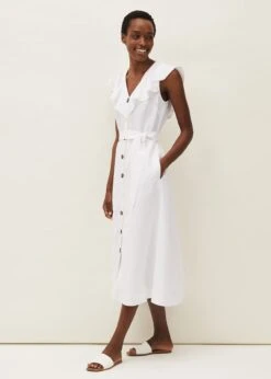 Jemima Linen Shirt Dress