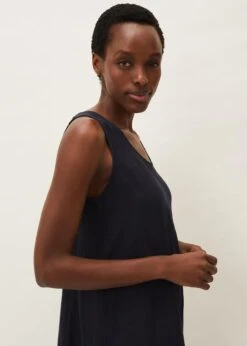 Beverly Linen Swing Dress -Floral Und Chic 220516351 04 beverly linen swing dress