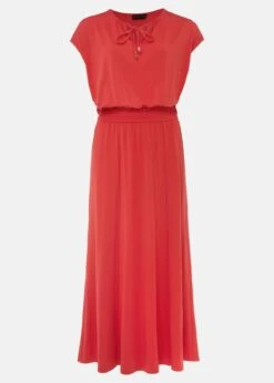 Kiera Jersey Shirred Waist Midi Dress -Floral Und Chic 220532876 99 kiera jersey shirred waist midi dress