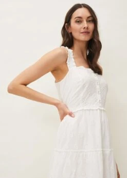 Ellie Broderie Midi Dress -Floral Und Chic 220537055 05 ellie broderie midi dress