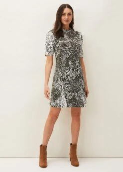 Alva Mixed Print Dress -Floral Und Chic 220550820 03 alva mixed print dress