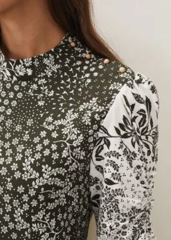 Alva Mixed Print Dress -Floral Und Chic 220550820 05 alva mixed print dress