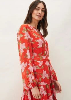 Philippa Floral Chiffon Maxi Dress -Floral Und Chic 220558460 04 philippa floral chiffon maxi dress