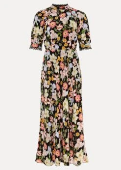 Penelope Floral Puff Sleeve Midi Dress 13 Penelope Floral Puff Sleeve Midi Dress -Floral Und Chic 220563492 99 penelope floral puff sleeve midi dress