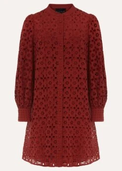 Rihanna Broderie Tunic Dress -Floral Und Chic 220587130 99 rihanna broderie tunic dress