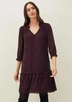 Tansy Ruffle Swing Dress -Floral Und Chic 220597838 03 tansy ruffle swing dress