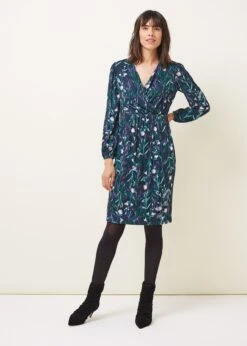 Beatrix Floral Jersey Dress -Floral Und Chic 220602000 03 beatrix floral jersey dress