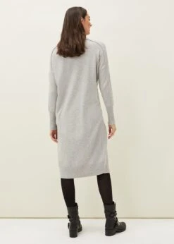 Eveleen Midi Knit Dress -Floral Und Chic 220607468 02 eveleen midi knit dress