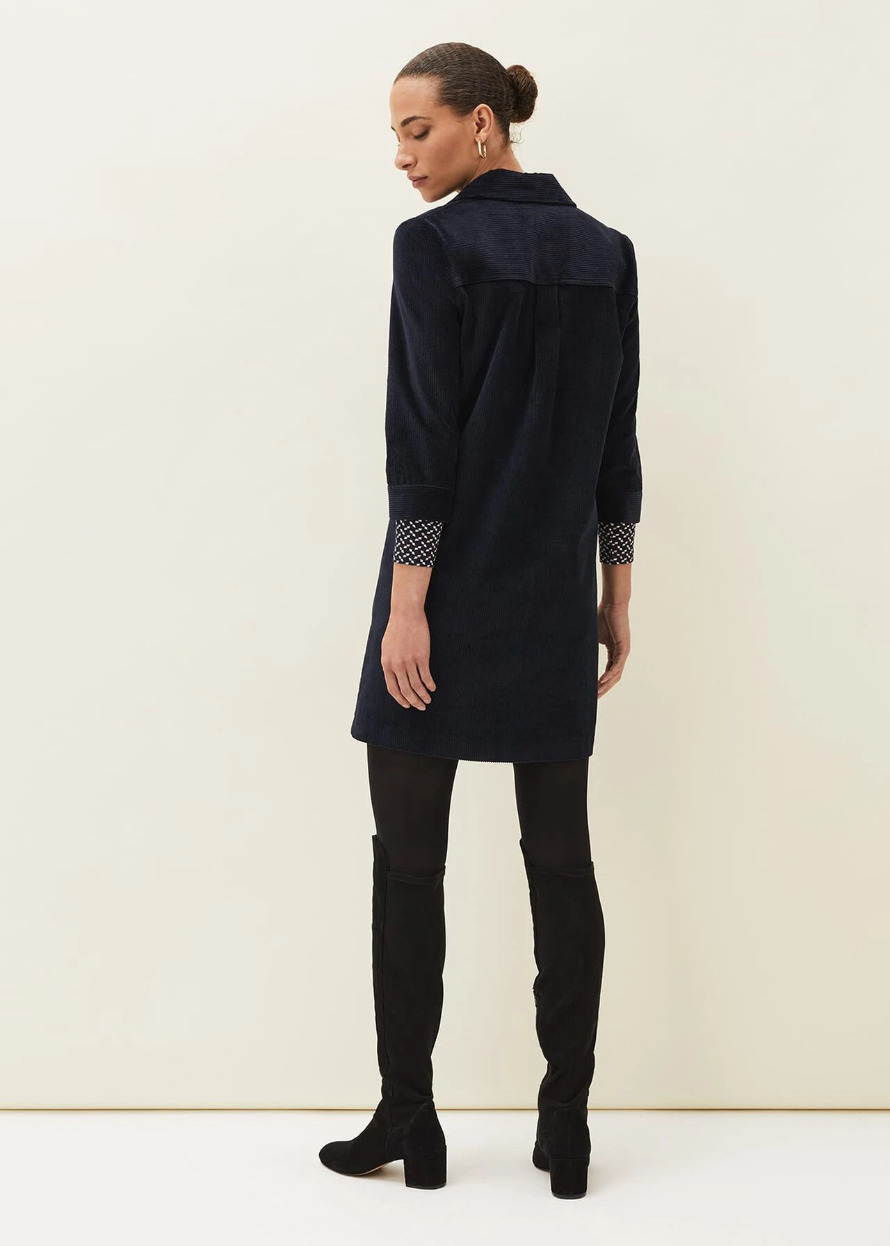 Kirsty Corduroy Zip Front Dress 4 Kirsty Corduroy Zip Front Dress – Bild 2