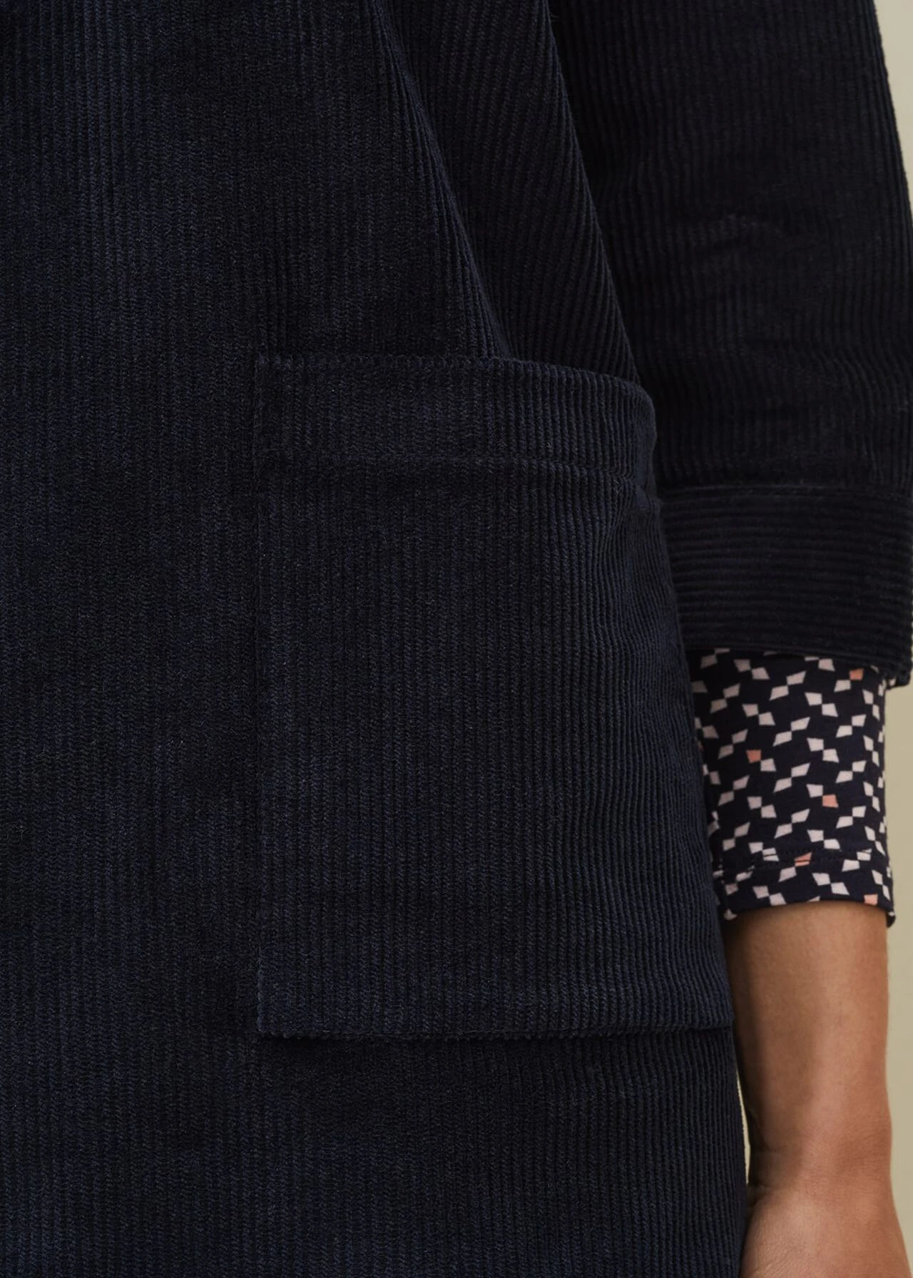 Kirsty Corduroy Zip Front Dress 7 Kirsty Corduroy Zip Front Dress – Bild 5