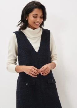 Niko Tweed Dress -Floral Und Chic 220655351 04 niko tweed dress