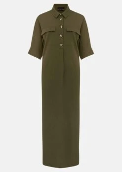 Lucina Midaxi Shirt Dress -Floral Und Chic 220657507 99 lucina midaxi shirt dress