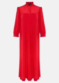 Nivana Frill Shirt Midi Dress 13 Nivana Frill Shirt Midi Dress -Floral Und Chic 220664250 99 nivana frill shirt midi dress