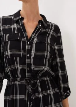 Bernadette Check Midi Dress -Floral Und Chic 220665230 04 bernadette check midi dress