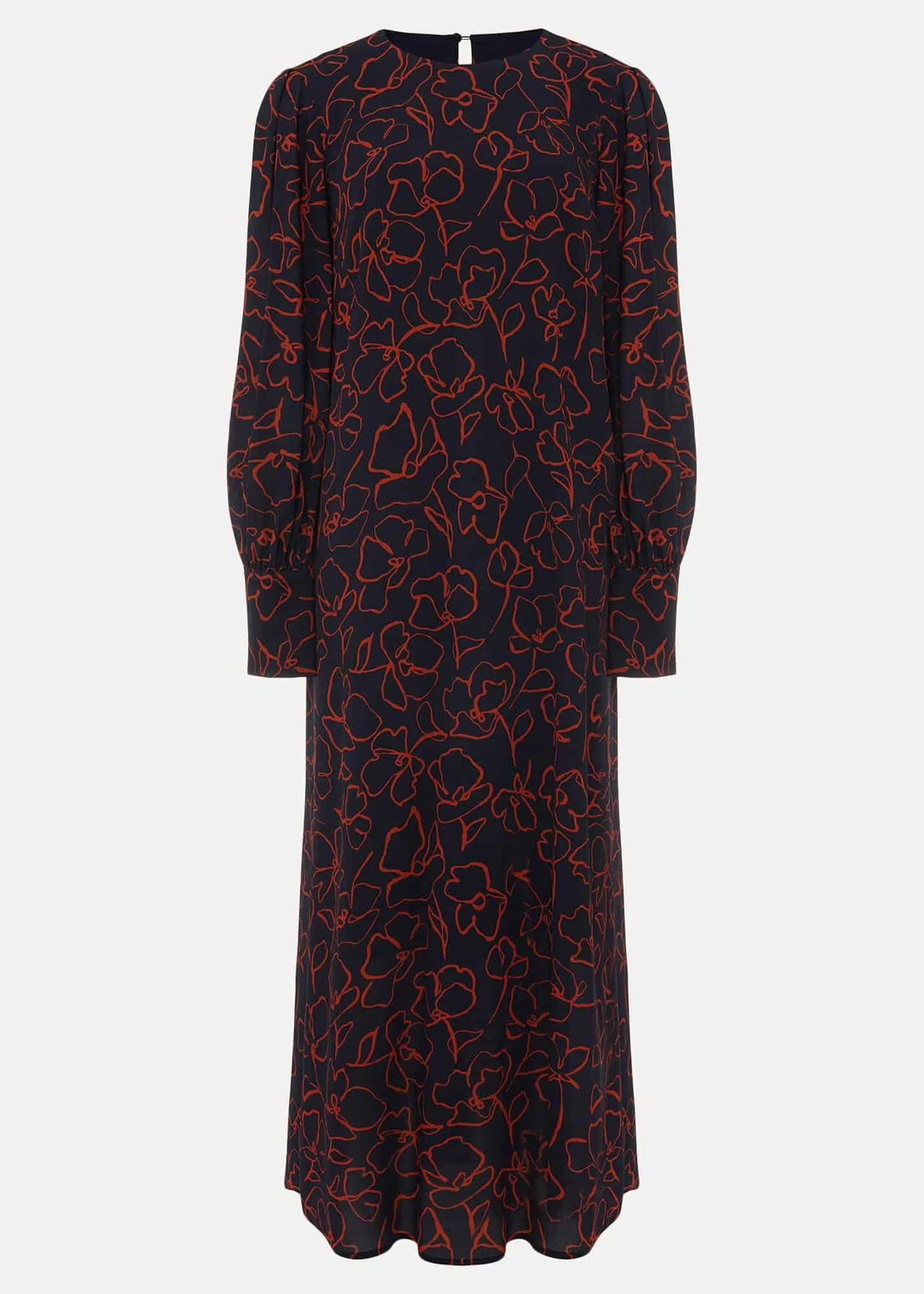 Cosmo Abstract Print Midi Dress 8 Cosmo Abstract Print Midi Dress – Bild 6