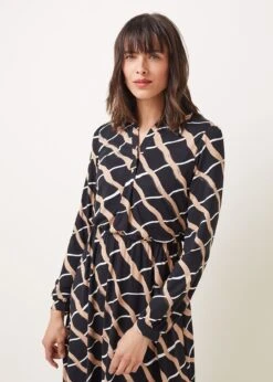 Loren Check Shirt Dress -Floral Und Chic 220678238 03 loren check shirt dress